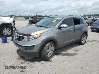 2013 Kia Sportage LX with VIN KNDPB3A28D7513889, listed as a Copart auction lot 61490355 with Not provided miles and Clean title. Bid and sale history available at DreamBid. Image 1.