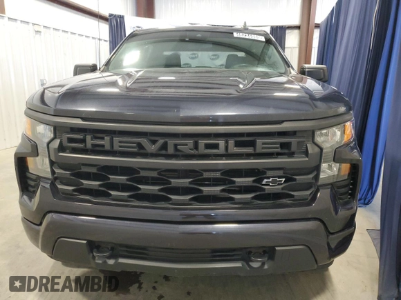 2022 Chevrolet Silverado 1500 Custom with VIN 1GCPDBEK9NZ547070, listed as a Copart auction lot 46234685 with 100,528 mi miles and Clean Title. Bid and sale history available at carsss.com. Image 5.