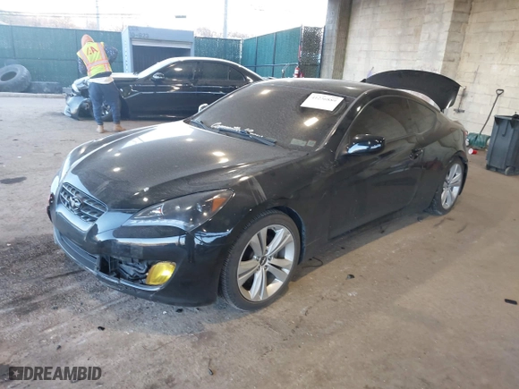 2012 Hyundai Genesis Coupe 2.0T R-Spec with VIN KMHHT6KD2CU072470, listed as a IAAI auction lot 41236889 with 76,374 mi miles. Bid and sale history available at carsss.com. Image 17.