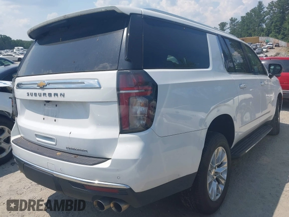 2023 Chevrolet Suburban Premier с VIN 1GNSCFKD5PR546017, выставлен на аукционе IAAI как лот 42584410 с пробегом 43 749 миль миль и . История ставок и продаж доступна на DreamBid. Изображение 4.