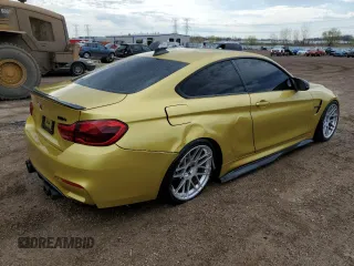 2015 BMW M4 z VIN WBS3R9C54FK334245, wystawiony jako Copart lot #54086695 z przebiegiem 90 191 mil mil oraz Szkoda całkowita • Salvage title. Historia ofert i sprzedaży dostępna na DreamBid. Obrazek 3.