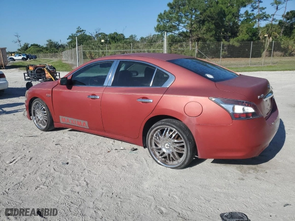 2013 Nissan Maxima 3.5 S with VIN 1N4AA5AP0DC837948, listed as a Copart auction lot 53024555 with 0 mi miles and Clean Title. Bid and sale history available at carsss.com. Image 2.