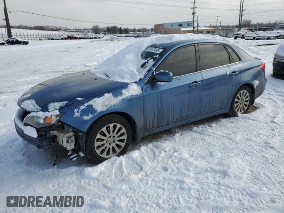 2008 Subaru Impreza Sedan (Natl) i w/Premium Pkg with VIN JF1GE61608H506145, listed as a Copart auction lot 41372495 with 113,609 mi miles and Salvage Title. Bid and sale history available at carsss.com. Image 1.