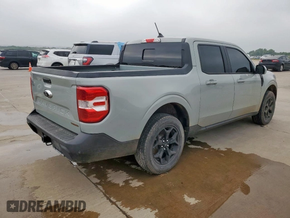 2023 Ford Maverick XL with VIN 3FTTW8F96PRA27035, listed as a Copart auction lot 89401915 with 34,683 mi miles and Salvage title. Bid and sale history available at DreamBid. Image 3.