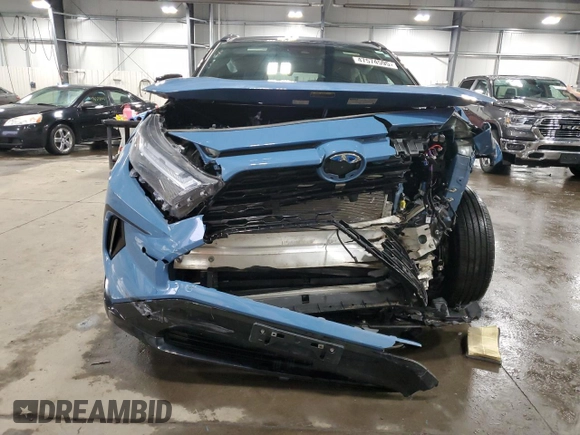 2024 Toyota RAV4 Hybrid XSE with VIN 4T3E6RFV1RU148467, listed as a Copart auction lot 47574595 with 17,147 mi miles and Salvage Title. Bid and sale history available at carsss.com. Image 5.
