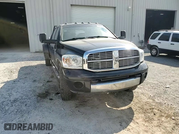 2008 Dodge 3500 Laramie z VIN 3D3MX49A98G105344, wystawiony jako Copart lot #74003044 z przebiegiem 183 844 mil mil oraz Szkoda całkowita • Salvage title. Historia ofert i sprzedaży dostępna na DreamBid. Obrazek 10.