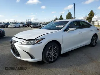 2025 Lexus ES 300h with VIN 58ADA1C17SU062620, listed as a Copart auction lot 56817805 with 1,594 mi miles and Salvage title. Bid and sale history available at DreamBid. Image 1.