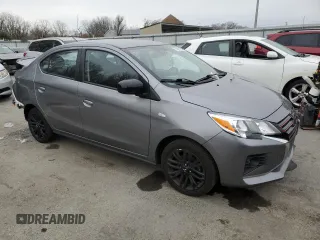 2022 Mitsubishi Mirage G4 ES with VIN ML32FUFJ6NHF04209, listed as a Copart auction lot 78268243 with 17,933 mi miles and Salvage Title. Bid and sale history available at carsss.com. Image 4.