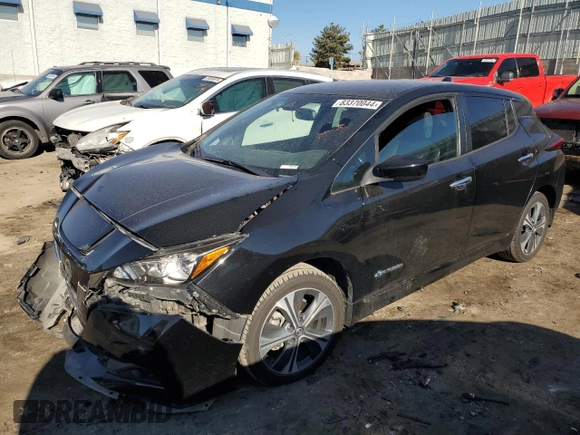 2019 Nissan LEAF SL Plus z VIN 1N4BZ1CPXKC308944, wystawiony jako Copart lot #83370044 z przebiegiem 64 151 mil mil oraz Szkoda całkowita • Salvage title. Historia ofert i sprzedaży dostępna na DreamBid. Obrazek 1.