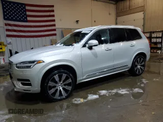 2022 Volvo XC90 Inscription with VIN YV4A22PL6N1868478, listed as a Copart auction lot 46593195 with 37,323 mi miles and Salvage Title. Bid and sale history available at carsss.com. Image 1.