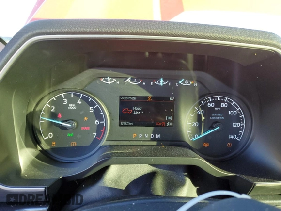 2023 Ford F-150 with VIN 1FTFW1P85PKD82406, listed as a Copart auction lot 84744944 with 32,982 mi miles and Salvage title. Bid and sale history available at DreamBid. Image 9.