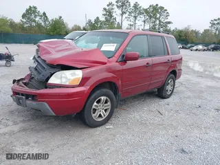 2003 Honda Pilot EX with VIN 2HKYF18593H523824, listed as a IAAI auction lot 41933540 with 159,935 mi miles. Bid and sale history available at carsss.com. Image 17.