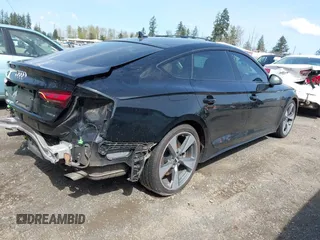 2020 Audi A5 Sportback Premium Plus with VIN WAUBNCF50LA004494, listed as a IAAI auction lot 42003551 with 32,595 mi miles. Bid and sale history available at carsss.com. Image 4.