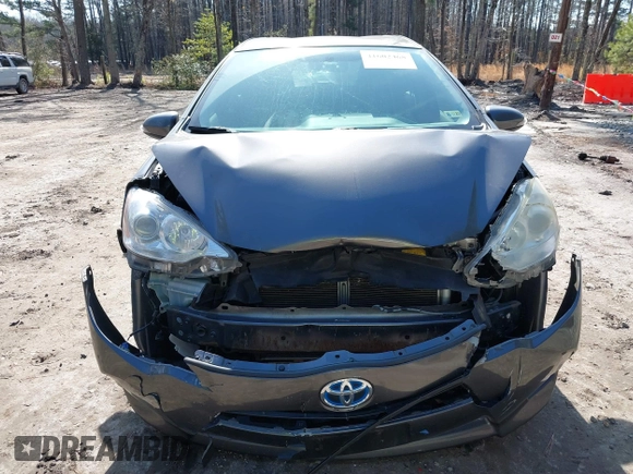 2013 Toyota Prius One with VIN JTDKDTB36D1046910, listed as a IAAI auction lot 41602468 with 194,828 mi miles and . Bid and sale history available at carsss.com. Image 6.