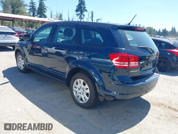 2014 Dodge Journey SE z VIN 3C4PDCAB3ET209912, wystawiony jako IAAI lot #42854043 z przebiegiem 84 624 mil mil oraz . Historia ofert i sprzedaży dostępna na DreamBid. Obrazek 3.