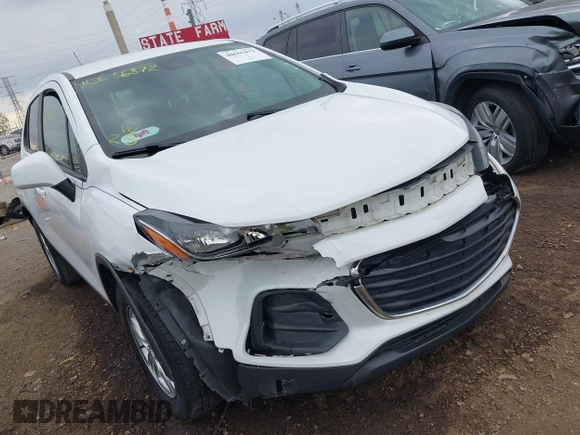 2020 Chevrolet Trax LS with VIN KL7CJKSB8LB074986, listed as a IAAI auction lot 40656872 with 128,582 mi miles and . Bid and sale history available at DreamBid. Image 6.