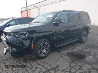 2024 Jeep Wagoneer Series II with VIN 1C4SJVBP1RS175162, listed as a IAAI auction lot 41481103 with 7,692 mi miles and . Bid and sale history available at DreamBid. Image 2.
