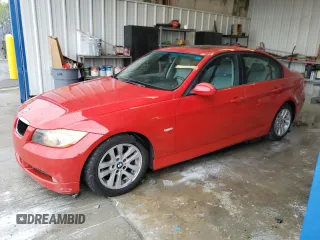 2006 BMW 3 Series 325i with VIN WBAVB13576KX40555, listed as a Copart auction lot 51932175 with 164,502 mi miles and Salvage Title. Bid and sale history available at carsss.com. Image 1.