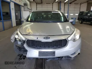 2014 Kia Forte EX with VIN KNAFZ4A86E5078656, listed as a Copart auction lot 52536195 with 58,497 mi miles and Salvage Title. Bid and sale history available at carsss.com. Image 5.