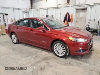 2014 Ford Fusion SE Hybrid with VIN 3FA6P0LUXER204791, listed as a Copart auction lot 61724945 with 132,095 mi miles and Clean title. Bid and sale history available at DreamBid. Image 4.