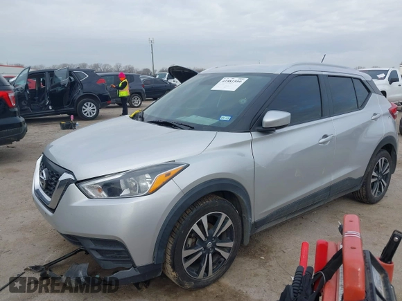 2019 Nissan Kicks S with VIN 3N1CP5CU7KL544735, listed as a IAAI auction lot 41581599 with 135,348 mi miles and . Bid and sale history available at DreamBid. Image 17.