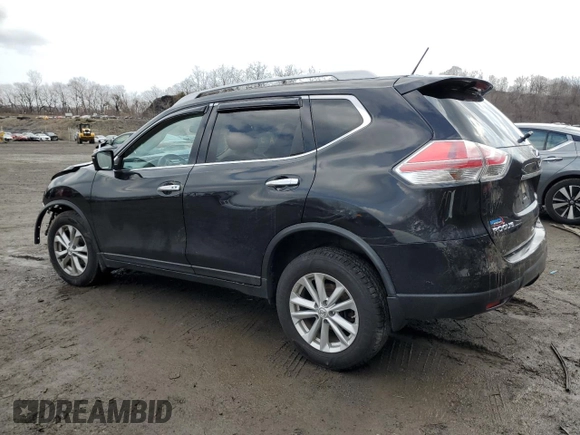 2016 Nissan Rogue S with VIN JN8AT2MV9GW135583, listed as a Copart auction lot 51216385 with 0 mi miles and Salvage Title. Bid and sale history available at carsss.com. Image 2.