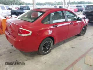 2008 Ford Focus S with VIN 1FAHP34N88W212083, listed as a IAAI auction lot 41634645 with 179,187 mi miles. Bid and sale history available at carsss.com. Image 4.
