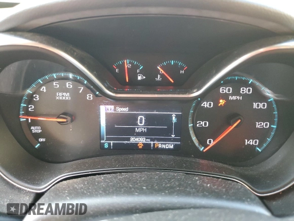 2018 Chevrolet Impala LT with VIN 1G1105SA8JU135527, listed as a Copart auction lot 69762444 with 204,093 mi miles and Salvage Title. Bid and sale history available at DreamBid. Image 9.
