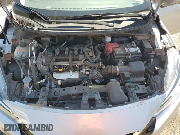 2021 Nissan Versa SV with VIN 3N1CN8EV5ML923006, listed as a Copart auction lot 58546675 with 33,580 mi miles and Salvage title. Bid and sale history available at DreamBid. Image 11.