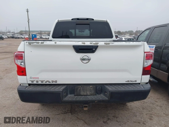 2017 Nissan Titan S with VIN 1N6AA1EJ2HN558047, listed as a IAAI auction lot 41730791 with 188,830 mi miles. Bid and sale history available at carsss.com. Image 16.