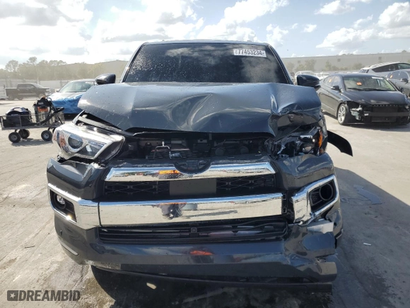 2024 Toyota 4Runner Limited with VIN JTEKU5JR6R6255314, listed as a Copart auction lot 77453234 with 2,947 mi miles and Salvage Title. Bid and sale history available at carsss.com. Image 5.