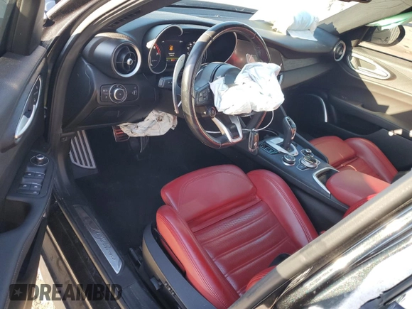 2022 Alfa Romeo Giulia with VIN ZARFAMAN8N7659604, listed as a Copart auction lot 88240735 with 54,903 mi miles and Non repairable. Bid and sale history available at DreamBid. Image 8.