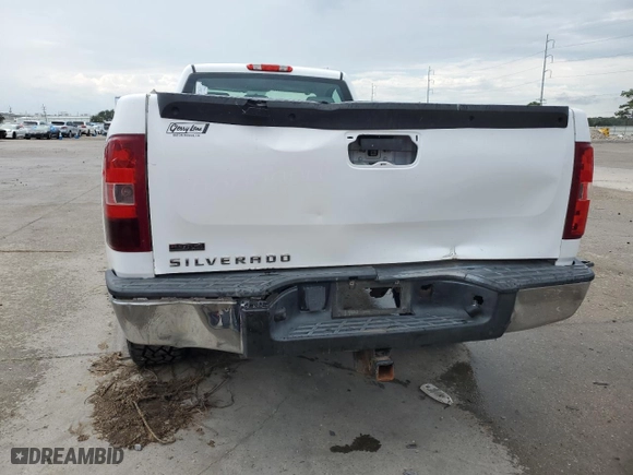 2011 Chevrolet Silverado 1500 Work Truck with VIN 1GCNKPEAXBZ394762, listed as a Copart auction lot 71743664 with 0 mi miles and Salvage Title. Bid and sale history available at carsss.com. Image 6.