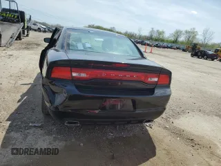 2013 Dodge Charger Police with VIN 2C3CDXAG1DH546897, listed as a Copart auction lot 54168825 with 158,551 mi miles and Salvage Title. Bid and sale history available at DreamBid. Image 6.