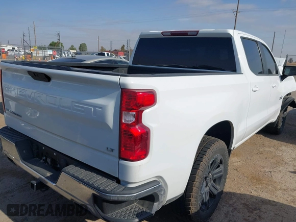 2021 Chevrolet Silverado 1500 LT with VIN 3GCUYDED3MG419698, listed as a IAAI auction lot 42339219 with 45,052 mi miles and . Bid and sale history available at DreamBid. Image 4.