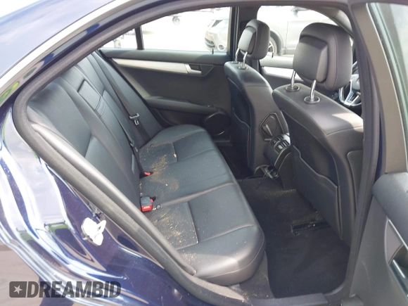 2012 Mercedes-Benz C-Class C 250 Sport with VIN WDDGF4HB1CA599859, listed as a IAAI auction lot 42120154 with 74,151 mi miles. Bid and sale history available at carsss.com. Image 8.