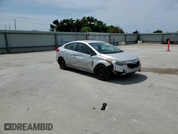 2016 Kia Forte LX with VIN KNAFK4A64G5493352, listed as a Copart auction lot 52154635 with 163,285 mi miles and Salvage Title. Bid and sale history available at carsss.com. Image 11.