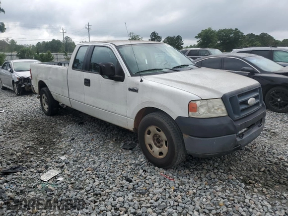 2005 Ford F-150 XL with VIN 1FTVX12525NA96028, listed as a Copart auction lot 58163715 with Not provided miles and Clean title. Bid and sale history available at DreamBid. Image 4.