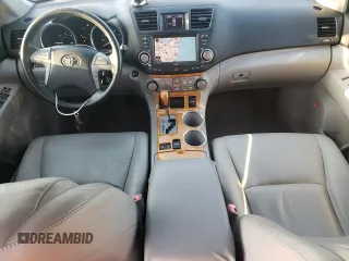 2009 Toyota Highlander Limited with VIN JTEEW44A492028718, listed as a Copart auction lot 48860015 with 145,886 mi miles and Salvage title. Bid and sale history available at DreamBid. Image 8.