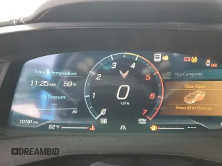 2023 Chevrolet Corvette 2LT with VIN 1G1YB2D41P5123978, listed as a Copart auction lot 53320615 with 10,781 mi miles and Salvage title. Bid and sale history available at DreamBid. Image 9.