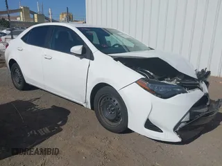 2018 Toyota Corolla L with VIN 2T1BURHE4JC035505, listed as a IAAI auction lot 42454811 with 113,057 mi miles and . Bid and sale history available at DreamBid. Image 1.