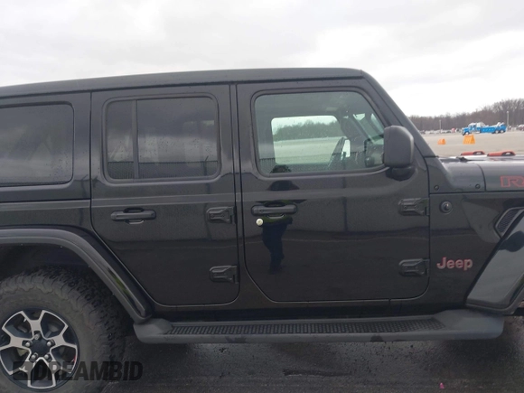 2021 Jeep Wrangler Unlimited Rubicon with VIN 1C4HJXFG8MW775419, listed as a IAAI auction lot 41797178 with 56,166 mi miles. Bid and sale history available at carsss.com. Image 14.