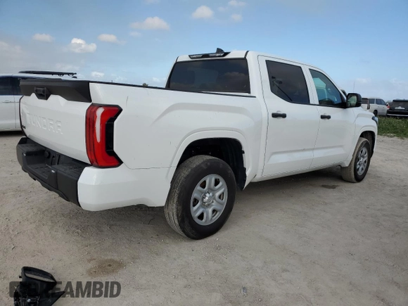 2023 Toyota Tundra SR with VIN 5TFKB5DB4PX107565, listed as a Copart auction lot 78271874 with Not provided miles and Non repairable. Bid and sale history available at DreamBid. Image 3.