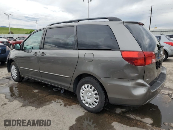 2005 Toyota Sienna CE with VIN 5TDZA23C05S241485, listed as a Copart auction lot 59056785 with 257,902 mi miles and Salvage title. Bid and sale history available at DreamBid. Image 2.