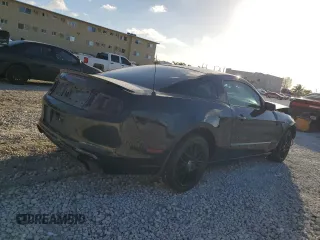 2014 Ford Mustang V6 with VIN 1ZVBP8AM2E5230831, listed as a Copart auction lot 45585315 with 156,753 mi miles and Salvage Title. Bid and sale history available at carsss.com. Image 3.