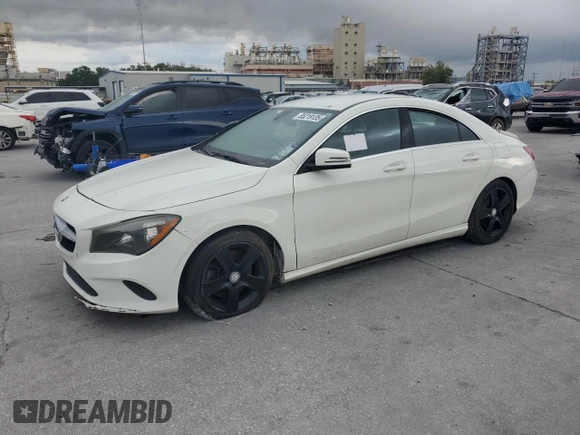 2018 Mercedes-Benz CLA with VIN WDDSJ4EB1JN614850, listed as a Copart auction lot 55219135 with 0 mi miles and Clean Title. Bid and sale history available at carsss.com. Image 1.
