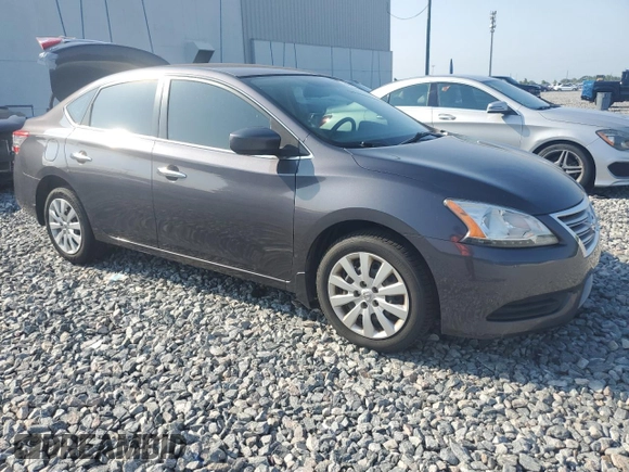 2015 Nissan Sentra SR with VIN 3N1AB7AP0FL674182, listed as a Copart auction lot 55870615 with 75,678 mi miles and Clean Title. Bid and sale history available at DreamBid. Image 4.