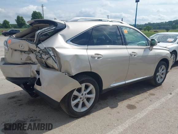 2011 Lexus RX 350 with VIN 2T2BK1BA3BC114903, listed as a IAAI auction lot 42524993 with 152,109 mi miles and . Bid and sale history available at DreamBid. Image 4.