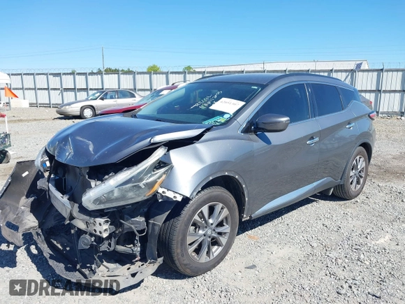 2018 Nissan Murano SV with VIN 5N1AZ2MG8JN116611, listed as a IAAI auction lot 42051307 with 94,993 mi miles and . Bid and sale history available at DreamBid. Image 6.