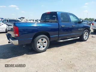 2005 Dodge 1500 SLT with VIN 1D7HA18N95S277995, listed as a IAAI auction lot 41841508 with 212,109 mi miles. Bid and sale history available at carsss.com. Image 4.